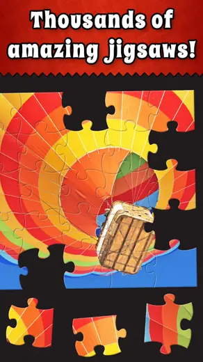 Schermata di gioco di Jigsaw Puzzle Bug